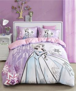 Disney Frozen Princess Elsa Bedding Set Duvet Cover & Pillow Cases