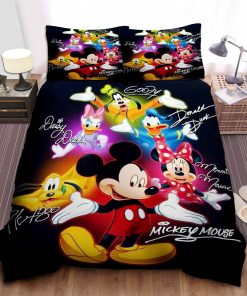 Disney Mickey Mouse And Friends 12 Duvet Cover Bedding Set