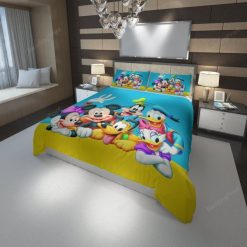 Disney Mickey Mouse And Friends 3D Printed Duvet Cover Bedding Set