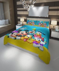 Disney Mickey Mouse And Friends 3D Printed Duvet Cover Bedding Set
