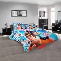 Disney Movies Ralph Breaks The Internet (2018) N 3d Duvet Cover Bedroom Sets Bedding Sets