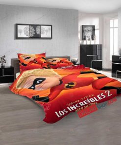Disney Movies The Incredibles (2004) D 3d Customized Duvet Cover Bedroom Sets Bedding Sets