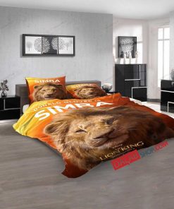 Disney Movies The Lion King (2019) D 3d Customized Duvet Cover Bedroom Sets Bedding Sets