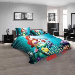 Disney Movies The Little Mermaid (1989) V 3d Duvet Cover Bedding Sets