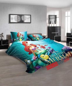 Disney Movies The Little Mermaid (1989) V 3d Duvet Cover Bedding Sets