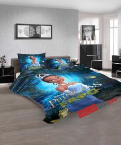 Disney Movies The Princess And The Frog (2009) D 3d Duvet Cover Bedroom Sets Bedding Sets