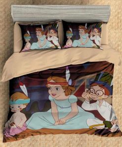 Disney Peter Pan 3d Printed Bedding Set Duvet Cover & Pillow Cases