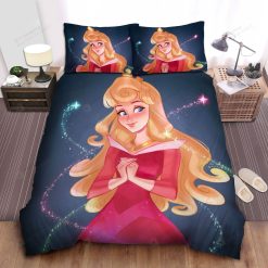 Disney Princess Aurora With Magical Spell Bed Sheet Spread Comforter Duvet Cover Bedding Sets