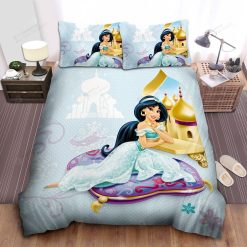 Disney Princess Jasmine In The Sultan's Palace Bed Sheets Spread Comforter Duvet Cover Bedding Sets