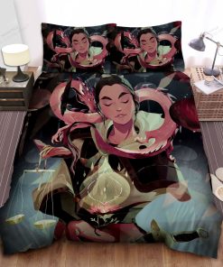 Disney Princess Mulan And Mushu Art Bed Sheets Spread Comforter Duvet Cover Bedding Sets