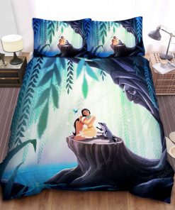 Disney Princess Pocahontas & Grandmother Willow Bed Sheet Duvet Cover Bedding Sets