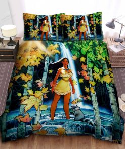 Disney Princess Pocahontas And Meeko In The Spring Bed Sheet Spread Comforter Duvet Cover Bedding Sets