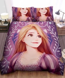 Disney Princess Rapunzel Portrait Bed Sheet Duvet Cover Bedding Sets
