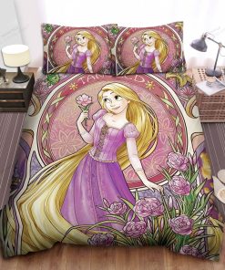Disney Princess Rapunzel Vintage Vibe Bed Sheet Spread Comforter Duvet Cover Bedding Sets