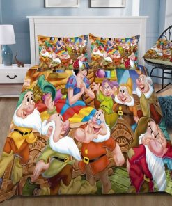 Disney Snow White 17 3D Customized Duvet Cover Bedding Set