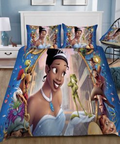Disney The Princess And The Frog 3D Customized Duvet Cover Bedding Set