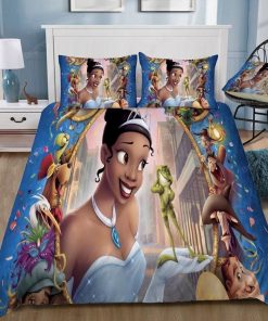 Disney The Princess And The Frog Bedding Set Duvet Cover & Pillow Cases