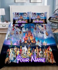 Disney Villains #35 Personalized Name Bedding Sets Bed Linen Duvet Sheets Covers Bedroom Ideas Bedspread