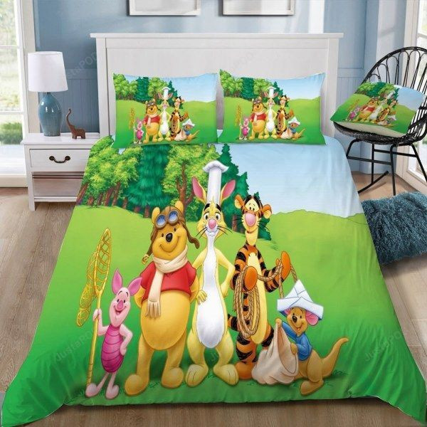 Disney Winnie The Pooh #45 Duvet Cover Bedding Set Disney Winnie The Pooh #45 Duvet Cover Bedding Set