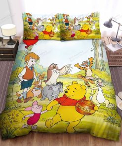 Disney Winnie The Pooh & Pals Bed Sheets Spread Comforter Duvet Cover Bedding Sets