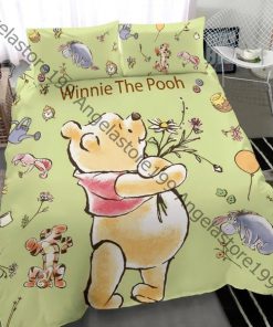 Disney Winnie-the-Pooh Bedding Set Disney Winnie-the-Pooh Duvet Covers Disney Winnie-the-Pooh Comforter Sets Love Disney Pooh Gift TDV013