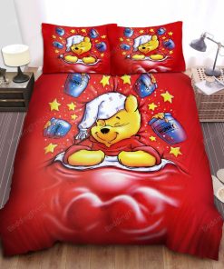 Disney Winnie The Pooh Dreaming Of Hunny Pots Bed Sheets Duvet Cover Bedding Sets