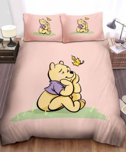 Disney Winnie The Pooh In Pink Theme Bed Sheets Duvet Cover Bedding Sets