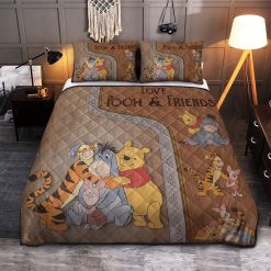 Disney Winnie The Pooh Love Pooh And Friends Bedding Sets Duvet Cover Bedroom Luxury Brand Bedding Bedroom 1