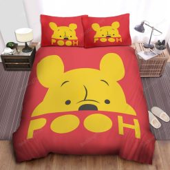 Disney Winnie The Pooh Typography Bed Sheets Duvet Cover Bedding Sets
