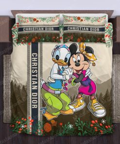 Donal Mickey Mouse Christian Dior Christmas Bedding Sets Home Decoration Bedding Sets