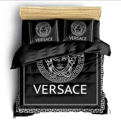 Gianni Versace Black Luxury Brand High-End Bedding Set Bedding Sets
