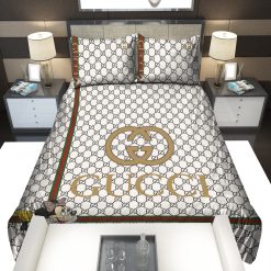 Gold Gucci Mickey Mouse Bedding Sets Home Decoration Bedding Sets