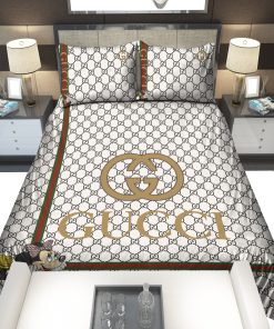 Gold Gucci Mickey Mouse Bedding Sets Home Decoration Bedding Sets