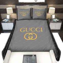 Grey Gucci Bedding Sets Home Decoration Bedding Sets