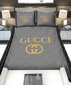 Grey Gucci Bedding Sets Home Decoration Bedding Sets