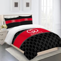Gucci Bedding Set Beige And Brown Luxury Bed Sheets Home Decoration Bedding Sets