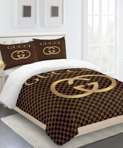 Gucci Bedding Sets Fashion Logo Type 23 Limited Luxury Bed Sets, Bedroom Sets, Comforter Sets, Duvet Cover, For Trending 2023 For Home Bedding Sets