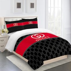 Gucci Black Luxury Brand High-End Bedding Set Bedding Sets