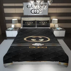 Gucci Diamond Fashion Luxury Brand Bedding Set Bedding Sets
