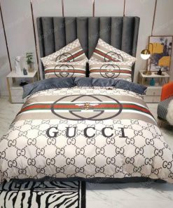 Gucci Fashion Brands 3 3D New Luxury Comforter Bedding Sets Sheets Covers Duvet Bedroom Idea Bed Linen