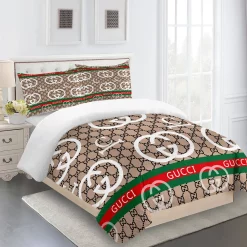 Gucci Fashion Logo Limited Luxury Brand Bedding Set Home Decorations 21 Bedding Sets