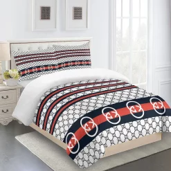 Gucci Fashion Logo Limited Luxury Brand Bedding Set Home Decorations 28 Bedding Sets
