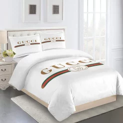 Gucci Fashion Logo Limited Luxury Brand Bedding Set Home Decorations 34 Bedding Sets