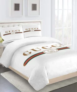Gucci Fashion Logo Limited Luxury Brand Bedding Set Home Decorations 34 Bedding Sets