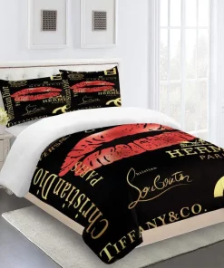 Gucci Fashion Logo Limited Luxury Brand Bedding Set Home Decorations 35 Bedding Sets
