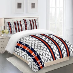 Gucci Fashion Logo Limited Luxury Brand Bedding Sets, For Home 29 Best Luxury Bedding Sets