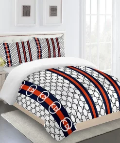Gucci Fashion Logo Limited Luxury Brand Bedding Sets, For Home 29 Best Luxury Bedding Sets
