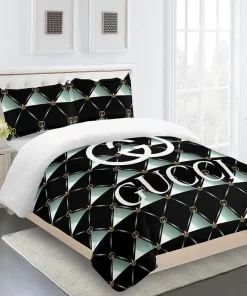 Gucci Fashion Logo Limited Luxury Brand Bedding Sets, For Home 30 Best Luxury Bedding Sets