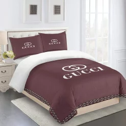 Gucci Fashion Logo Limited Luxury Brand Bedding Sets, For Home 31 Best Luxury Bedding Sets