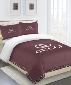 Gucci Fashion Logo Limited Luxury Brand Bedding Sets, For Home 31 Best Luxury Bedding Sets